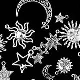 Sun Moon Star Insect Charm Pendant for DIY Necklace Bracelet Jewelry Making