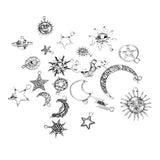 Sun Moon Star Insect Charm Pendant for DIY Necklace Bracelet Jewelry Making