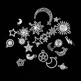 Sun Moon Star Insect Charm Pendant for DIY Necklace Bracelet Jewelry Making