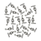 Maxbell 20 Pieces Biology Science Charms Mini Microscope Pendant Beads Crafts