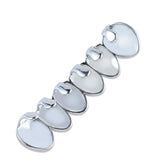 Maxbell 2 Sets Colorful Hip Hop Fang Teeth Grills Hollowen Clown Mouth Jewelry