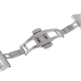 Maxbell 20mm Stainless Steel Ceramic Watch Band Universal Wristband White Silver