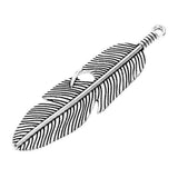 Maxbell 10 Pieces Vintage Metal Alloy Leaf Feathers Charms Pendant for Necklace Bag Keyring Findings Craft - Aladdin Shoppers