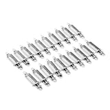 Maxbell Maxbell 20 Pieces Alloy Cylinder Needle Charm Pendant For Jewelry Making Accessories