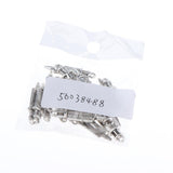 Maxbell 20 Pieces Alloy Cylinder Needle Charm Pendant For Jewelry Making Accessories - Aladdin Shoppers