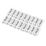 Maxbell 20 Pieces Alloy "Trust" Charm Pendant For Jewelry Finding Making Accessories - Aladdin Shoppers