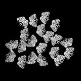 Maxbell 20 Pieces Alloy Butterfly Charms Pendant For Jewelry Making Accessories DIY - Aladdin Shoppers