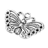 Maxbell 20 Pieces Alloy Butterfly Charms Pendant For Jewelry Making Accessories DIY - Aladdin Shoppers