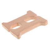 Maxbell Baby Wooden Teether Toys Letter Shapes DIY Wooden Teether Kit  H