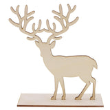 Maxbell Natural Wooden Cute Elk Deer Shape Hanging Jewelry Display Stand Rack Showcase - Aladdin Shoppers