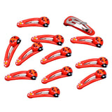 Maxbell 12Pcs Girls Baby Toddler Princess Snap Hair Clips Hair Accessories  Style 3