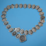 Maxbell Vintage Engraving Flower Hippie Waist Belly Chain Bohemia Beach Body Jewelry