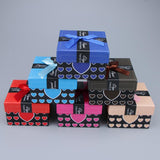 Maxbell 6pcs Paper Cardboard Jewelry Gift Box Watch Ring Earring Storage Case Random Color