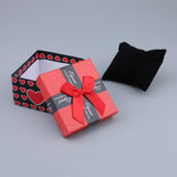 Maxbell 6pcs Paper Cardboard Jewelry Gift Box Watch Ring Earring Storage Case Random Color
