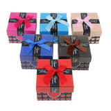 Maxbell 6pcs Paper Cardboard Jewelry Gift Box Watch Ring Earring Storage Case Random Color