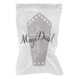 Maxbell 2x Coffee Medieval Cross Rivet Bandage Steampunk Gauntlet Bracelet Wristband