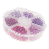 2 Sets Colorful Aluminum Wire Open Jump Rings for jewelry Making Accessories