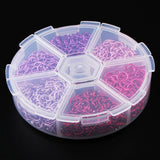 2 Sets Colorful Aluminum Wire Open Jump Rings for jewelry Making Accessories