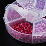 2 Sets Colorful Aluminum Wire Open Jump Rings for jewelry Making Accessories