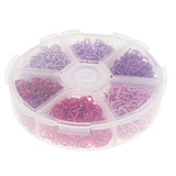 2 Sets Colorful Aluminum Wire Open Jump Rings for jewelry Making Accessories