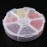 2 Sets Colorful Aluminum Wire Open Jump Rings for jewelry Making Accessories