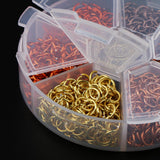 2 Sets Colorful Aluminum Wire Open Jump Rings for jewelry Making Accessories