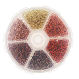 2 Sets Colorful Aluminum Wire Open Jump Rings for jewelry Making Accessories