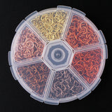 2 Sets Colorful Aluminum Wire Open Jump Rings for jewelry Making Accessories