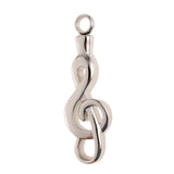 Maxbell Music Note Memorial Jewelry Pet Ash Funeral Cremation Urn Charm Pendant DIY - Aladdin Shoppers