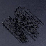 Maxbell 20 Pieces U-shaped Barrettes Crimped Waved Updo Hair Pin Black Lady Women for Wedding Parrty DIY Hair Style Clip - Aladdin Shoppers