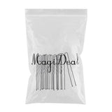 Maxbell 20 Pieces U-shaped Barrettes Crimped Waved Updo Hair Pin Black Lady Women for Wedding Parrty DIY Hair Style Clip - Aladdin Shoppers