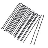 Maxbell 20 Pieces U-shaped Barrettes Crimped Waved Updo Hair Pin Black Lady Women for Wedding Parrty DIY Hair Style Clip - Aladdin Shoppers