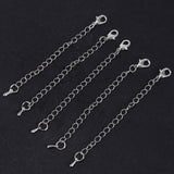 Maxbell 10 Pieces 6mm Cylinder Magnetic Lobster Clasp Extender Chain Jewelry Making - Aladdin Shoppers