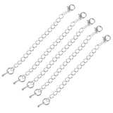 Maxbell 10Pcs 6mm Cylinder Magnetic Lobster Clasp Extender Chain Jewelry Making Set - Aladdin Shoppers