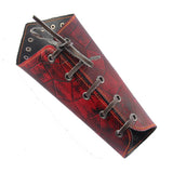 Vintage Medieval Unisex Bracers Leather Gauntlet Wristband Bracers Arm Armor