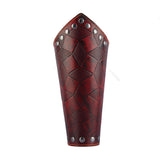 Vintage Medieval Unisex Bracers Leather Gauntlet Wristband Bracers Arm Armor