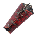 Vintage Medieval Unisex Bracers Leather Gauntlet Wristband Bracers Arm Armor