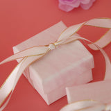 2 Pieces Paper Jewelry Gift Boxes for Rings Necklaces Bracelet 5.3x5.3x3.8cm