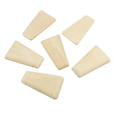 Maxbell Maxbell 20 Pieces Unfinished Wood Ornaments Wood Ornament Slices Wood Pieces Embellishments for Christmas Decoration Hanging and DIY Craft
