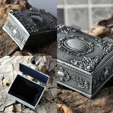Maxbell Maxbell Vintage Flower Sculpture Trinkets Chest Jewelry Box Organizer 6.3 X 5 X 3cm