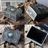 Maxbell Maxbell Vintage Flower Sculpture Trinkets Chest Jewelry Box Organizer 6.3 X 5 X 3cm