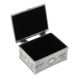 Maxbell Maxbell Vintage Flower Sculpture Trinkets Chest Jewelry Box Organizer 6.3 X 5 X 3cm