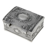 Maxbell Maxbell Vintage Flower Sculpture Trinkets Chest Jewelry Box Organizer 6.3 X 5 X 3cm