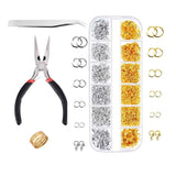 Maxbell 12 Grids Jewelry Making Set Tool Findings Starter Plier Beading Accessories - Aladdin Shoppers