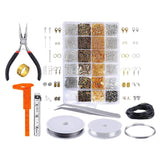 Maxbell 24 Grids Jewelry Making Set Tool Findings Starter Plier Beading Accessories - Aladdin Shoppers