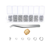 Maxbell 7 Grids Jewelry Making Set Tool Findings Starter Plier Beading Accessories - Aladdin Shoppers