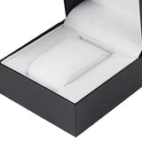 Maxbell Maxbell Black Plastic Single Slot Watch Bracelet Case Wristwatch Box Gift Organizer