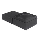 Maxbell Maxbell Black Hardboard Single Slot Watch Bracelet Case Wristwatch Box Organizer