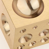 Maxbell Jewelers Copper Dapping Block Square Punch Dome Jewelry Making Bench Tool - Aladdin Shoppers