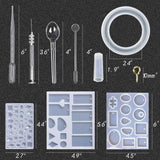 Maxbell Resin Casting Jewelry Molds Set Include 127Pcs Assorted Styles Silicone Mold - Aladdin Shoppers